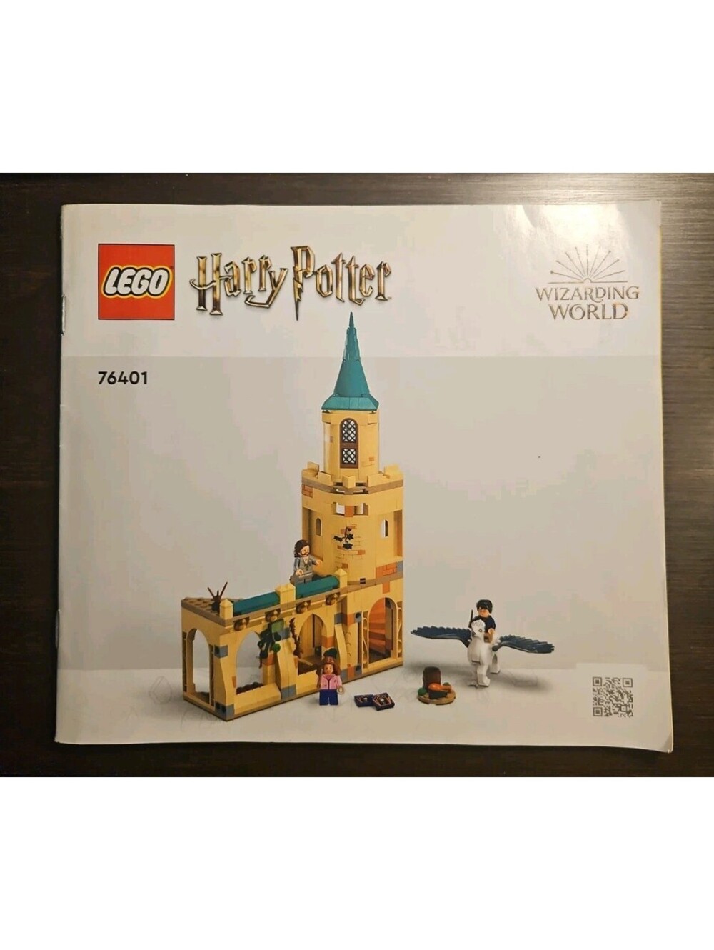 LEGO Harry Potter Instructions Manual Only Hogwarts Courtyard Sirius Rescue